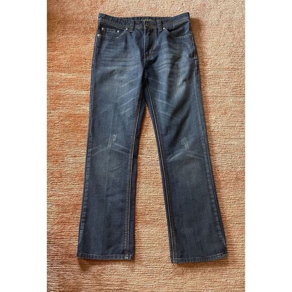 Carbon Boot  Men’s Relaxed Straight Leg Blue Denim Jeans Size 30x32 - Picture 2 of 9
